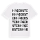 Hägersten ordlek t-shirt