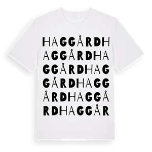 Haggård ordlek t-shirt – ekologisk bomull t-shirt från Pinshirt