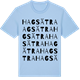 Blue Soul t-shirt med Hagsätra ordlek t-shirt