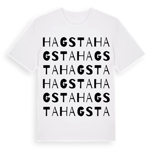 Hagsta ordlek t-shirt – ekologisk bomull t-shirt från Pinshirt