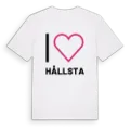 Jag älskar Hållsta t-shirt stort tryck