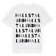 Hallstalund ordlek t-shirt