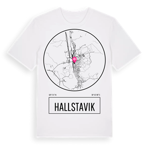 Hallstavik t-shirt – ekologisk bomull t-shirt från Pinshirt