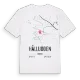 Hålludden karta t-shirt