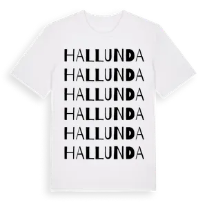 Hallunda ordlek t-shirt – ekologisk bomull t-shirt från Pinshirt