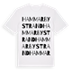 Hammarby strand ordlek t-shirt