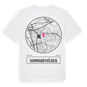 Hammarbyhöjden t-shirt – ekologisk bomull t-shirt från Pinshirt