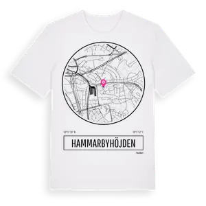 Hammarbyhöjden t-shirt – ekologisk bomull t-shirt från Pinshirt