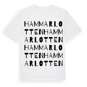 Hammarlotten ordlek t-shirt – ekologisk bomull t-shirt från Pinshirt