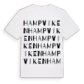 Hampviken ordlek t-shirt