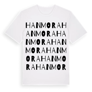 Hanmora ordlek t-shirt – ekologisk bomull t-shirt från Pinshirt