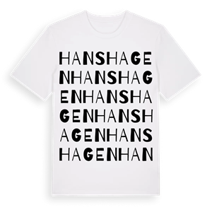 Hanshagen ordlek t-shirt – ekologisk bomull t-shirt från Pinshirt