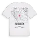Hanviken karta t-shirt