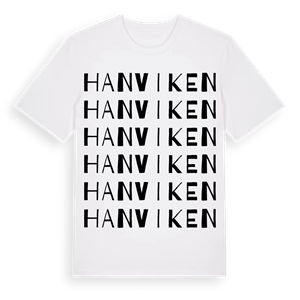 Hanviken ordlek t-shirt – ekologisk bomull t-shirt från Pinshirt