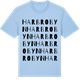 Blue Soul t-shirt med Harbrobyn ordlek t-shirt