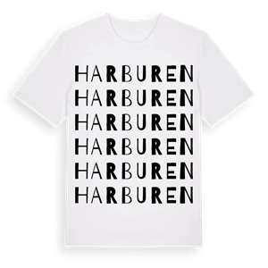 Harburen ordlek t-shirt – ekologisk bomull t-shirt från Pinshirt