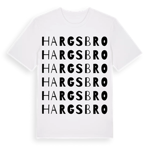 Hargsbro ordlek t-shirt – ekologisk bomull t-shirt från Pinshirt