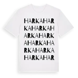 Harka ordlek t-shirt – ekologisk bomull t-shirt från Pinshirt