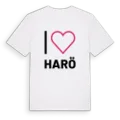 Jag älskar Harö t-shirt stort tryck