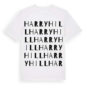 Harryhill ordlek t-shirt – ekologisk bomull t-shirt från Pinshirt