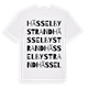 Hässelby strand ordlek t-shirt