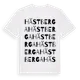 White t-shirt med Hästberga ordlek t-shirt