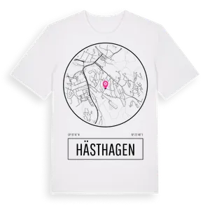 Hästhagen t-shirt – ekologisk bomull t-shirt från Pinshirt