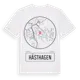 White t-shirt med Hästhagen t-shirt