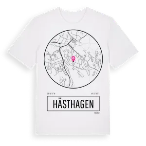 Hästhagen t-shirt – ekologisk bomull t-shirt från Pinshirt