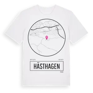 Hästhagen t-shirt – ekologisk bomull t-shirt från Pinshirt