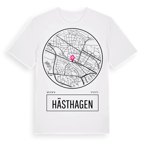 Hästhagen t-shirt – ekologisk bomull t-shirt från Pinshirt