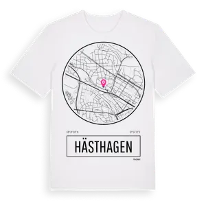 Hästhagen t-shirt – ekologisk bomull t-shirt från Pinshirt