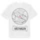 White t-shirt med Hästhagen t-shirt