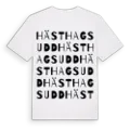Hästhagsudd ordlek t-shirt