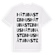 Håtuna stenhus ordlek t-shirt