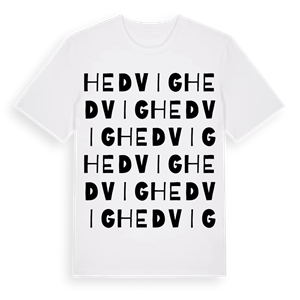 Hedvig ordlek t-shirt – ekologisk bomull t-shirt från Pinshirt