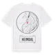 White t-shirt med Heimdal t-shirt