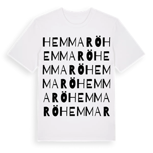 Hemmarö ordlek t-shirt – ekologisk bomull t-shirt från Pinshirt