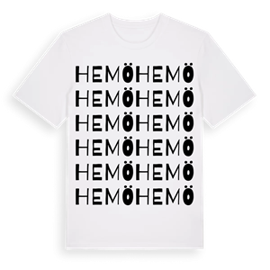 Hemö ordlek t-shirt – ekologisk bomull t-shirt från Pinshirt