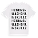 Henriks kulle ordlek t-shirt