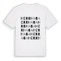 Herrhaga ordlek t-shirt