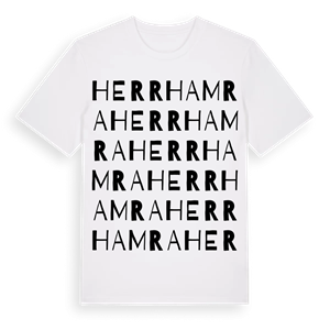Herrhamra ordlek t-shirt – ekologisk bomull t-shirt från Pinshirt