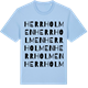 Blue Soul t-shirt med Herrholmen ordlek t-shirt
