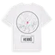 White t-shirt med Herrö t-shirt
