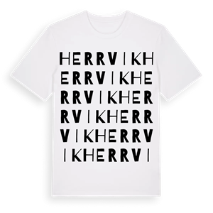 Herrvik ordlek t-shirt – ekologisk bomull t-shirt från Pinshirt