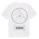 White t-shirt med Herrvik t-shirt