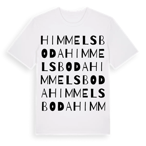 Himmelsboda ordlek t-shirt – ekologisk bomull t-shirt från Pinshirt