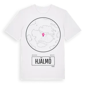 Hjälmö t-shirt – ekologisk bomull t-shirt från Pinshirt