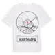 White t-shirt med Hjorthagen t-shirt