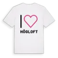 Jag älskar Högloft t-shirt stort tryck